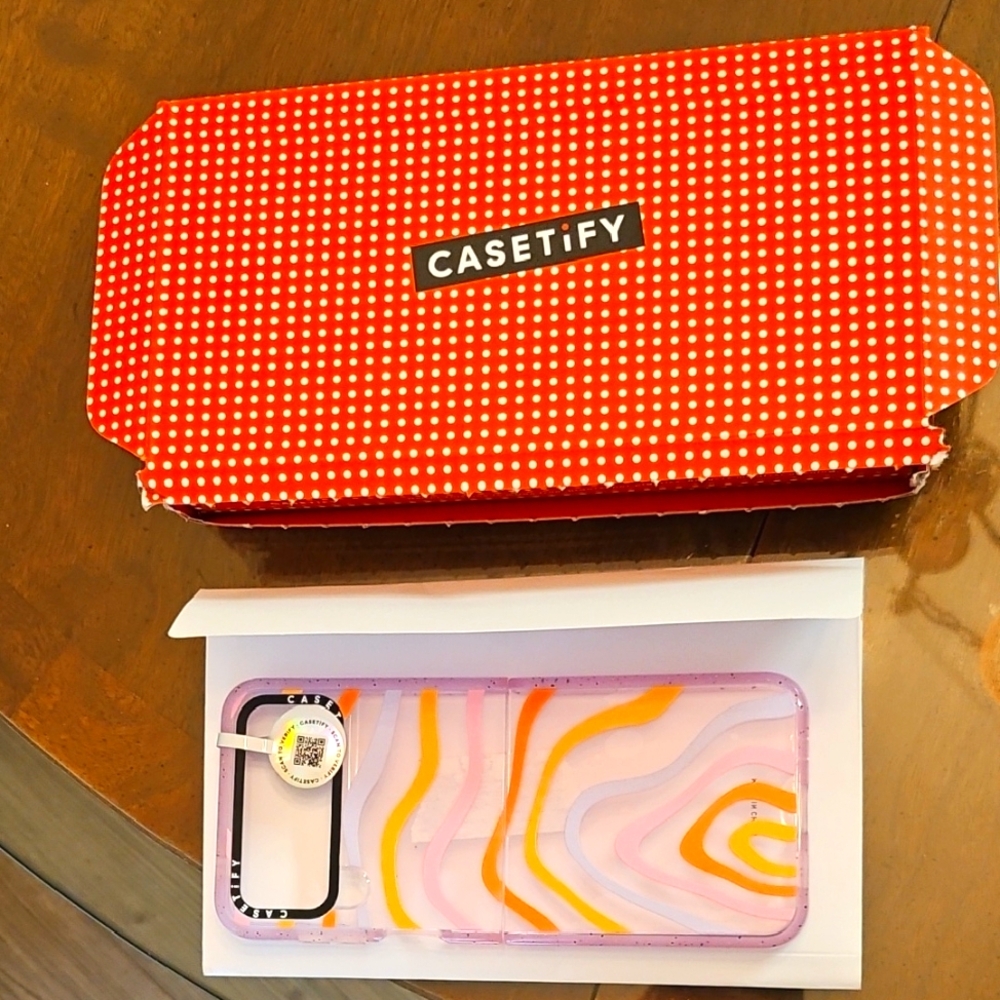 🎉HPx2🎉 Casetify Galaxy Z Flip Vibrant Wave Phone Case